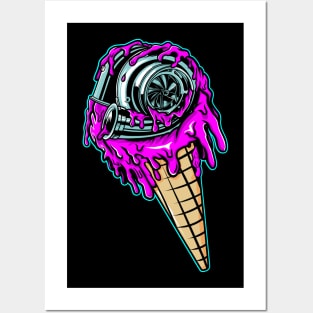 Ice Cream Turbo Posters and Art